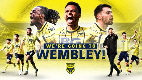 Oxford United Are Heading To Wembley