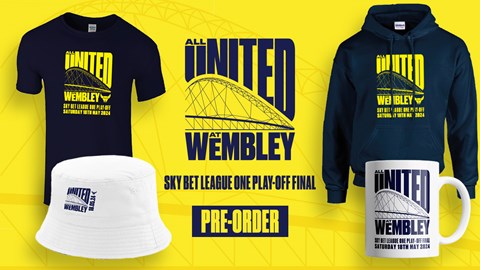 All United Official Wembley Merchandise