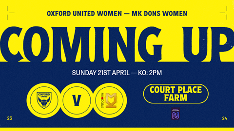 PREVIEW | Women Face MK Dons in final home fixture