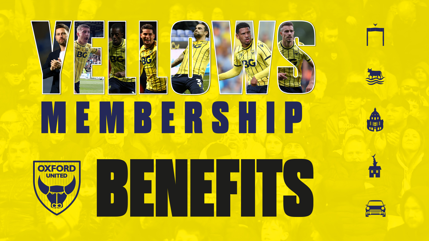 Yellows Membership - Oxford United